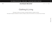 Tablet Screenshot of moniquebrouns.com